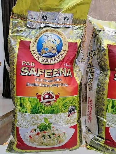 Safeena 1121 Steam rice Double extra long Grain