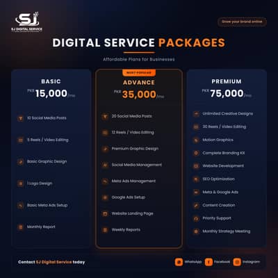 DIGITAL SERVICE PACKAGES