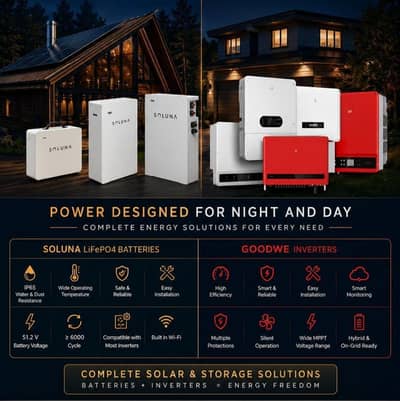 GoodWe Hybrid Inverter ( 6kw ,10kw ,12kw ) Ready Stock
