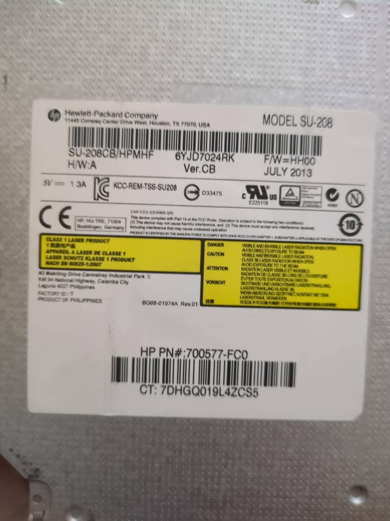 Second HDD Caddy 1