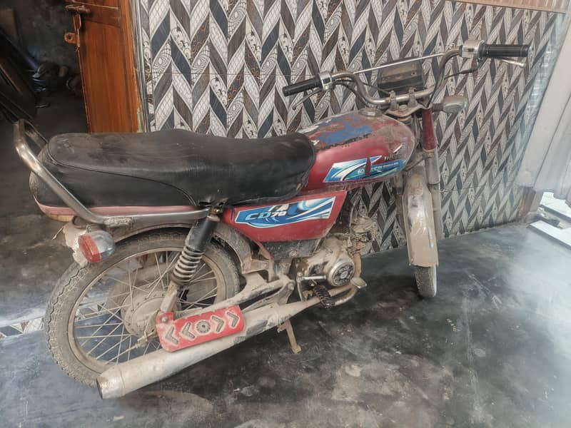 70 CC motorcycle 0