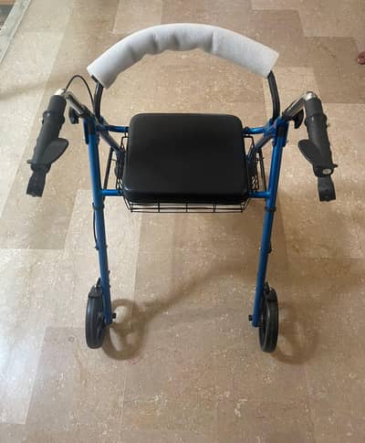 rollator walker + wheel chair aluminum imported height1