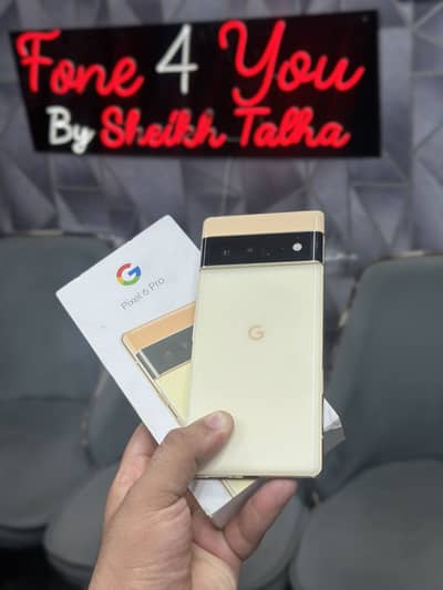 Google Pixel 6Pro 12GB/128GB Official Pta Approved comp box