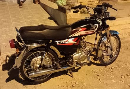 Honda cd 70 2025 Model black colour