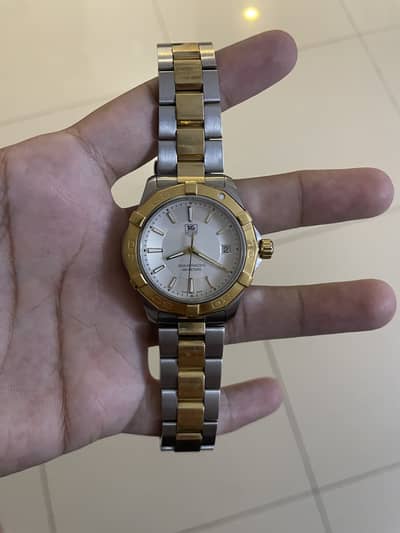 Tag Heuer Aquaracer 300M Gold Plated Stainless Steel