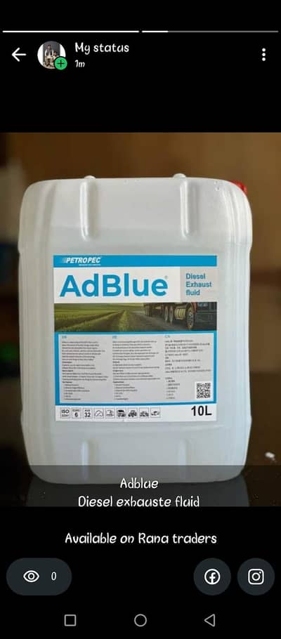 Adblue Diesel Exhauste fluid