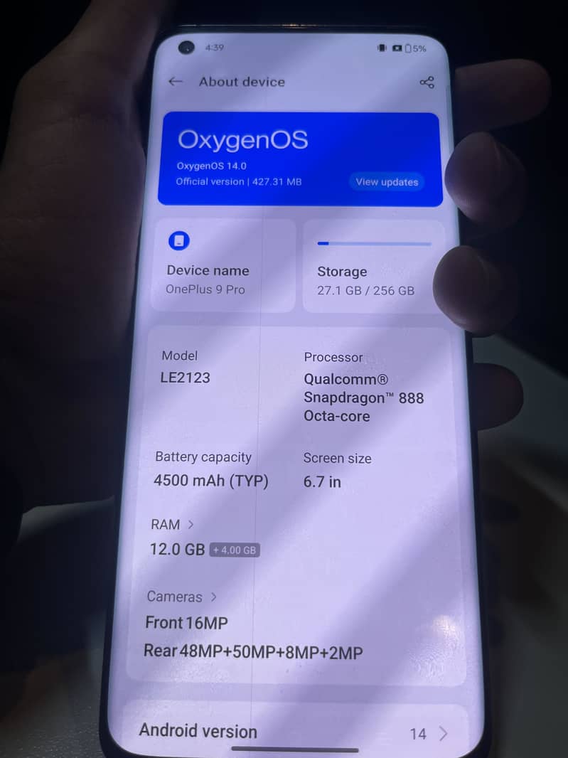 One Plus 9 Pro 6