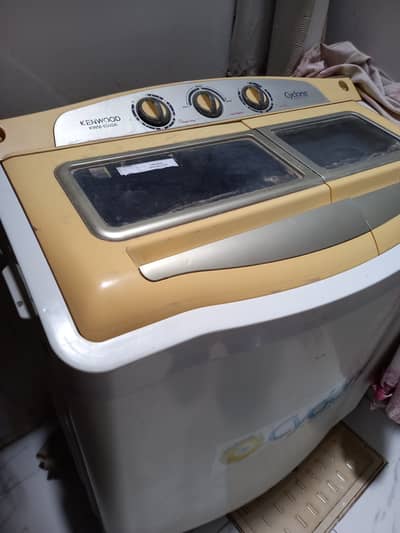 used kenwood washing machine with dry