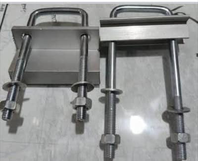 Aluminum Mid & End clamps for Solar