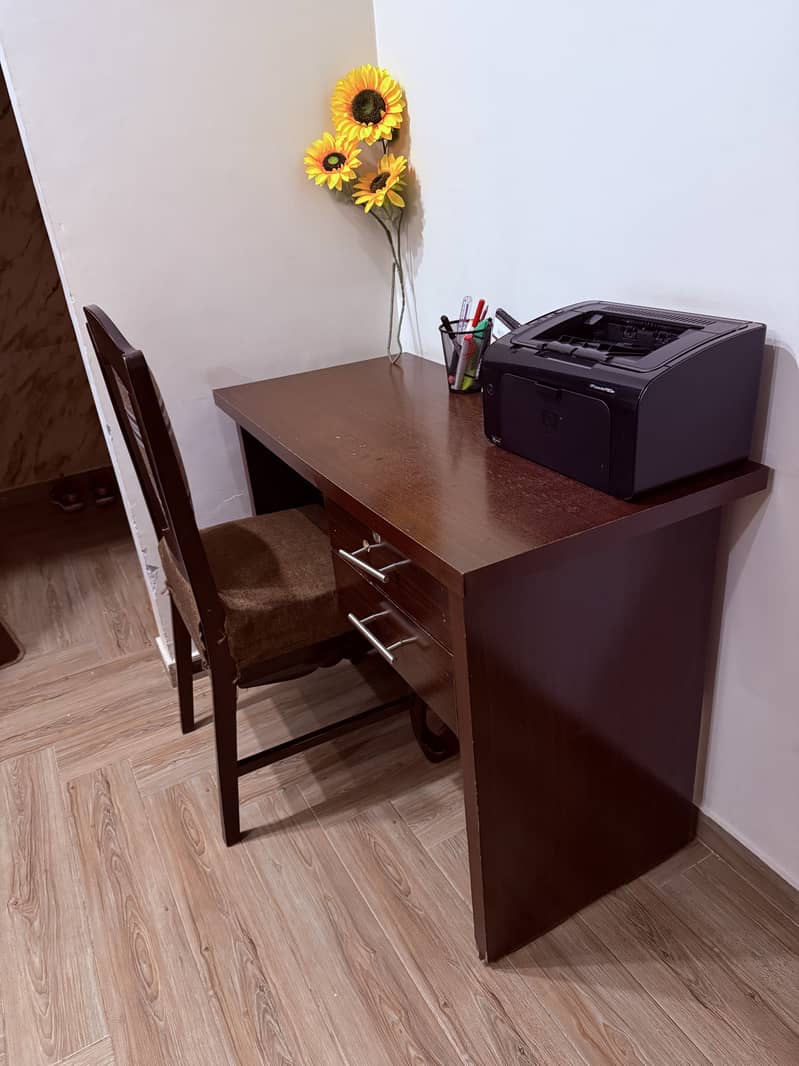 Study Table with Chair 1