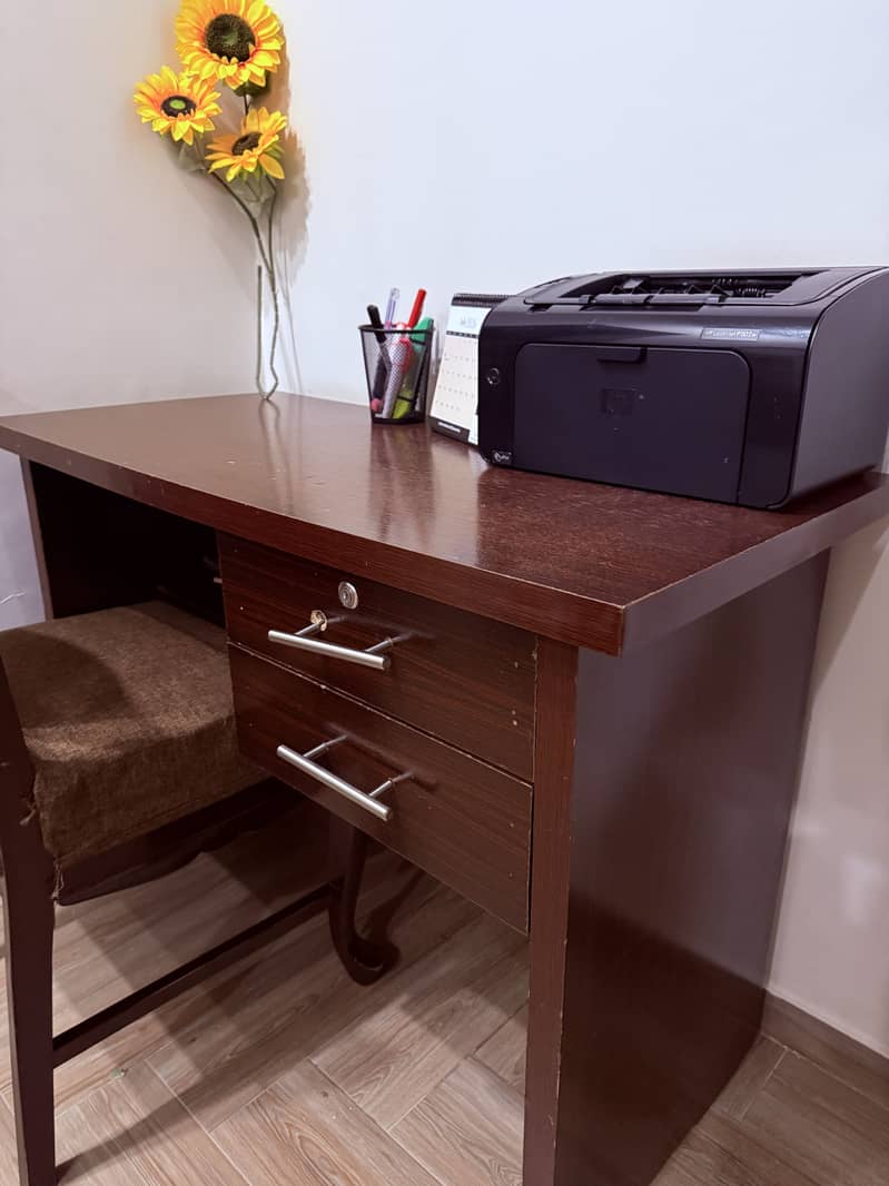 Study Table with Chair 2