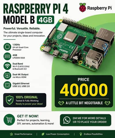 resbery pi 4 model B