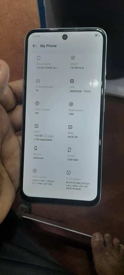 Tecno Spark Go 1
