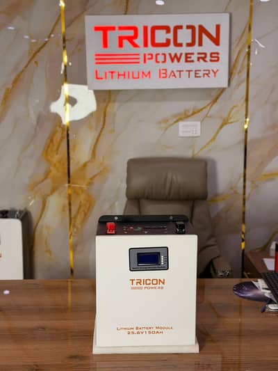 24V 150Ah LiFePO4 Lithium Battery | Solar UPS Inverter Backup