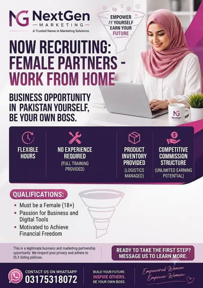 Work From Home Marketing Opportunity | Flexible Hours