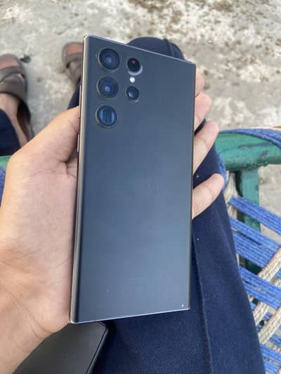 Samsung Mobile S22 Ultra (exchange possible with I phone up model)