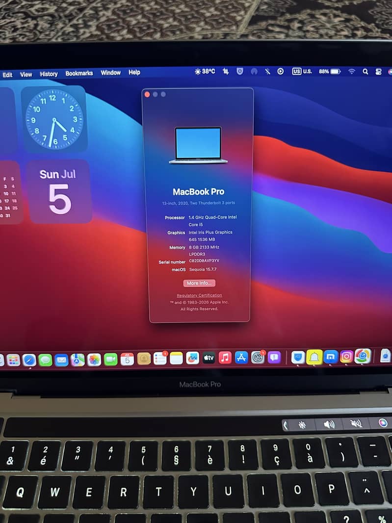 macbook pro i5 6