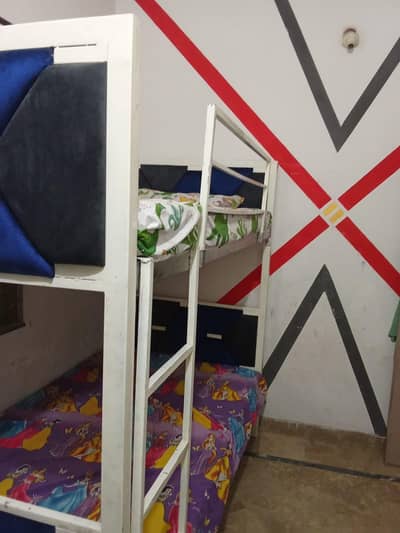 poshished bunker bed