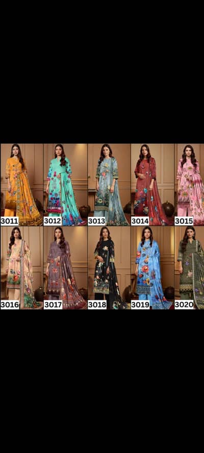 Digital printed collection