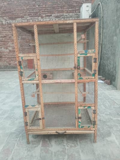 wood cage for sale urgent 03244660409