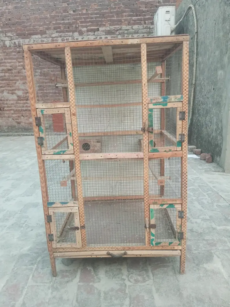 wood cage for sale urgent