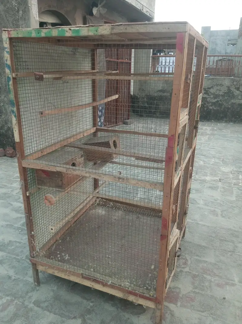 wood cage for sale urgent — photo 3