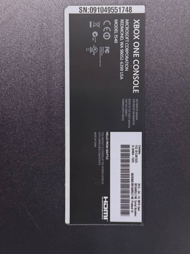 XBOX 1 Console 3
