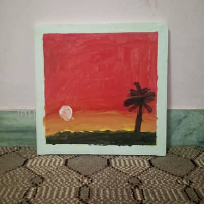 this the Canvas his very beautiful painting is very beautiful painting