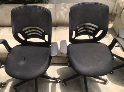 office chairs and visitor chairs both available for sale