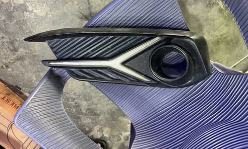 Honda civic x fog lamps LEDs