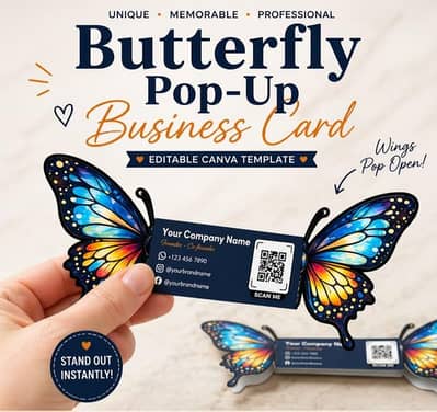 Premium Folding Business Cards (Pack of 100)