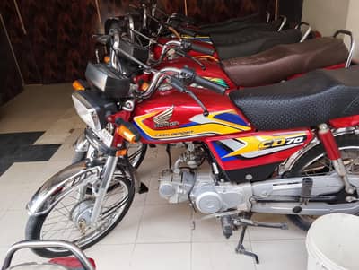 Honda CD 70 model is 25 for sale
