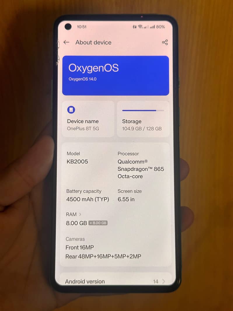 One Plus 8T 1