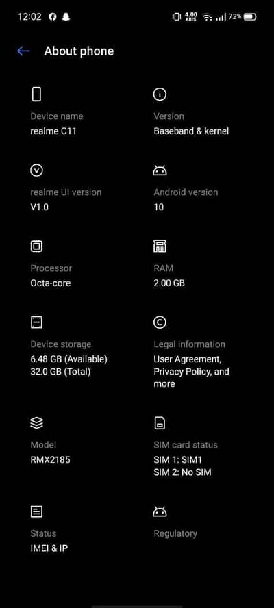 Realme C11