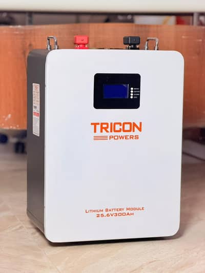 24V 300Ah LiFePO4 Lithium Battery | Solar UPS Inverter Backup