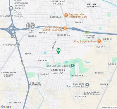 GOLF 1 KANAL PRIME LOCATION PLOT UP FOR SALE