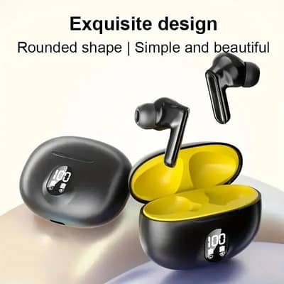 Wireless stereo earbuds with Bass and Touch control