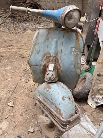 Vespa vintage model.