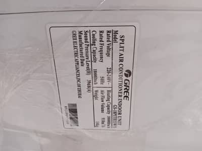 Gree Pular wifi 1.5 Ton DC inverter Geniune (0321/0807777)