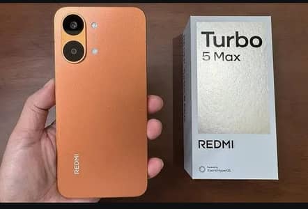 Redmi Turbo 5 max 16+16/256 full box just 1 week use
