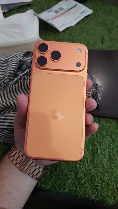 Apple iPhone 17 Pro Max factory unlock non pta 100% battery 117 cycle
