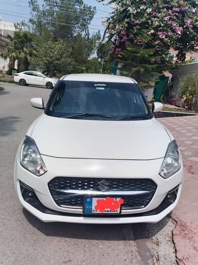 Suzuki Swift GX 2022 Islamabad number Totel genuine car