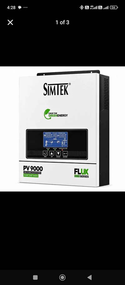 simtek pv 9000. wapda sharing 2 4 6 and 16 solar supported