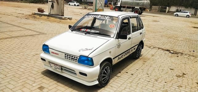 Suzuki Mehran VXR 1989 Full Karak Decorated