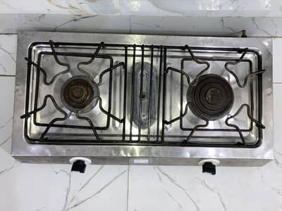 Gas Chulha / Gas Stove -Sky Flame 2 Burner