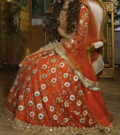 Mehndi lehnga set