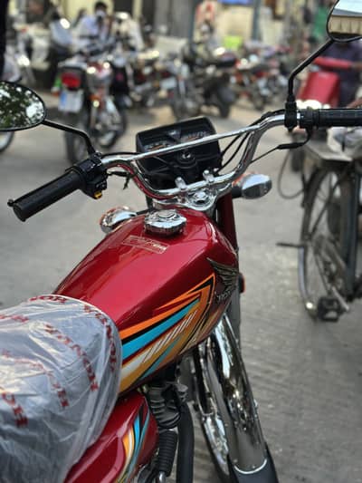 Honda cg 125 model 2026. Zero metre