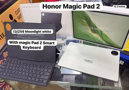 Honor magic Pad 2 used all ok sides ring 4 corners py neshn hain bs