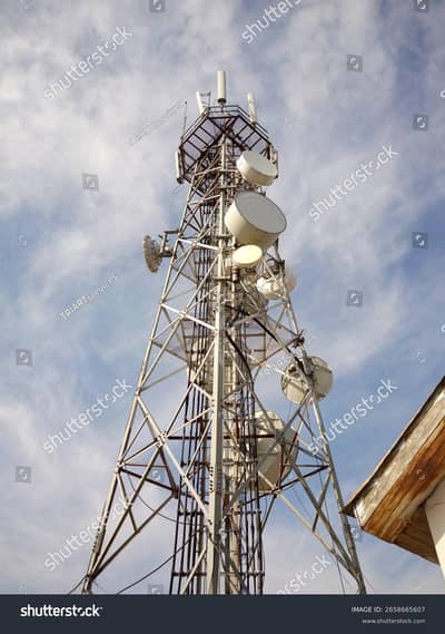 plot with mobile tower