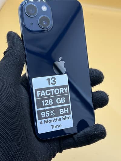 Apple iPhone 13 Factory unlock Non PTA 95% BH